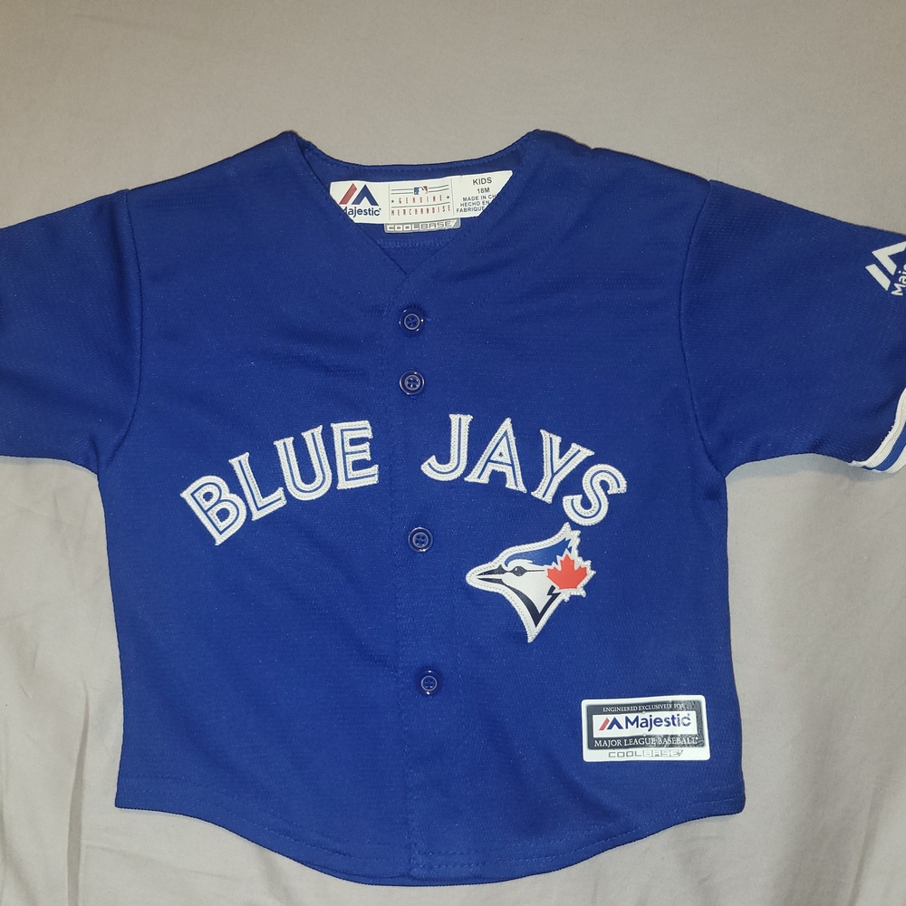 Majestic Blue Kids Blue Jays Shirt